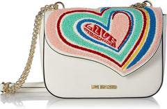 Love Moschino Borsa a Spalla geantă de umăr Genti Femei Naty Shop Alb
