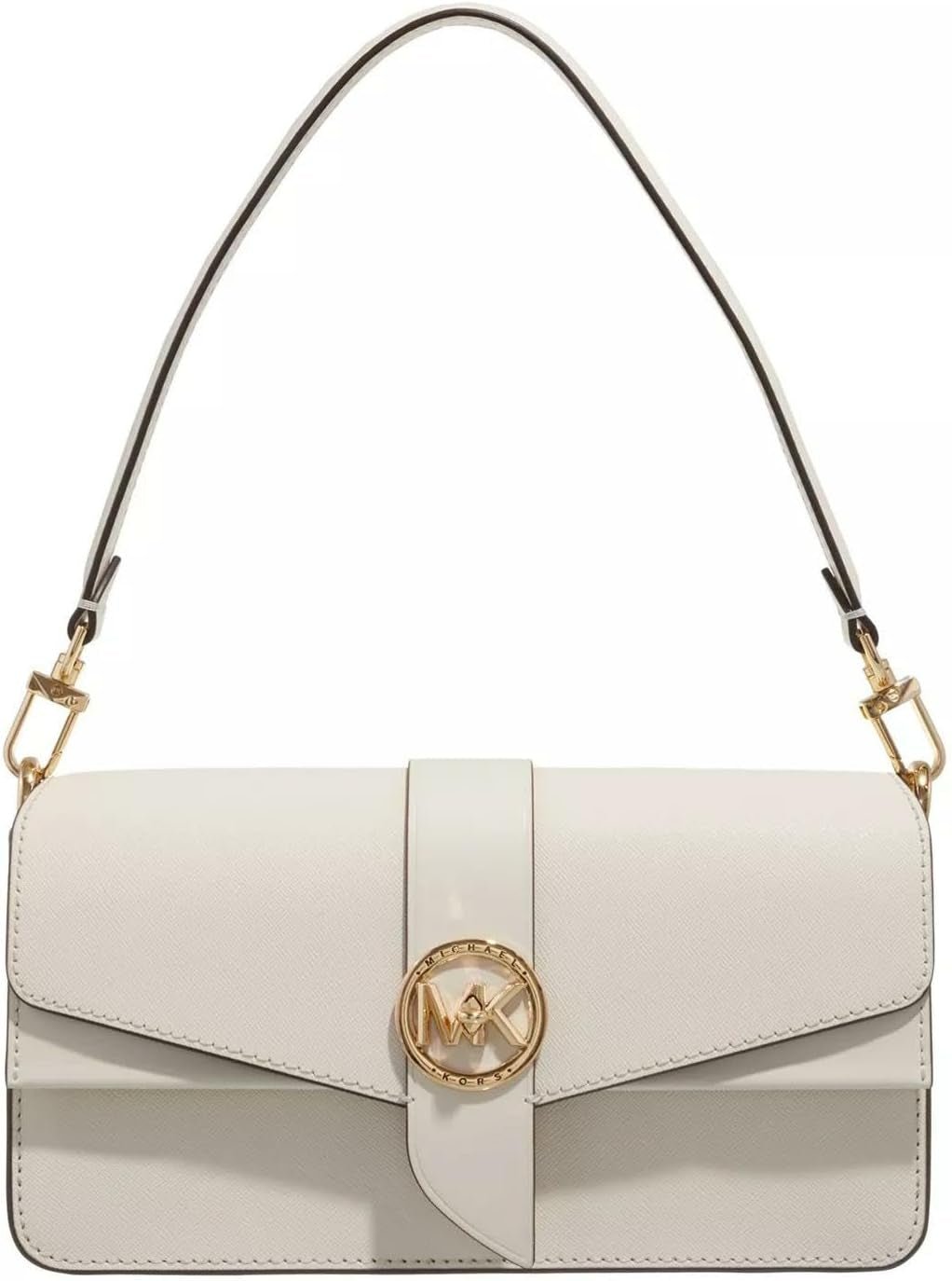 Michael Kors Ladies, geantă de umăr Genti Femei Naty Shop Lt Cream