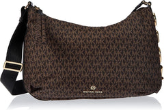 Michael Kors Ladies LG Conv Msgr Leonie Bag Genti Femei Naty Shop Brown/Blk