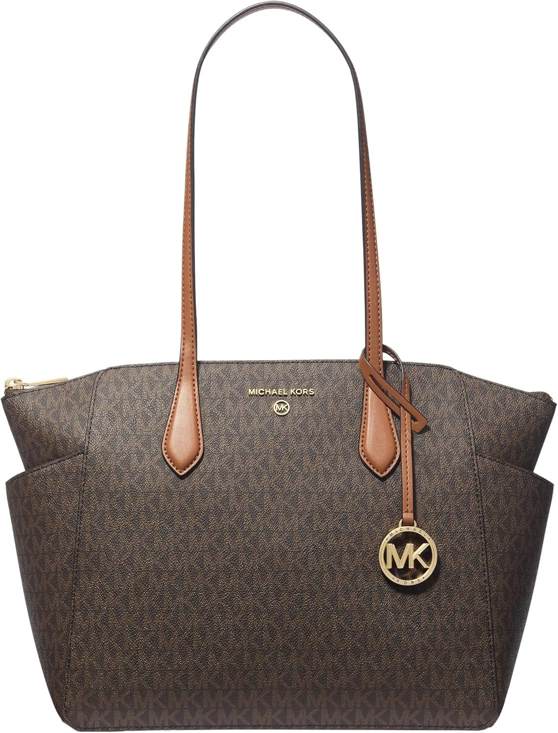 Michael Kors Marilyn Md Tz Tote Bag Genti Femei Naty Shop Brn/Acorn