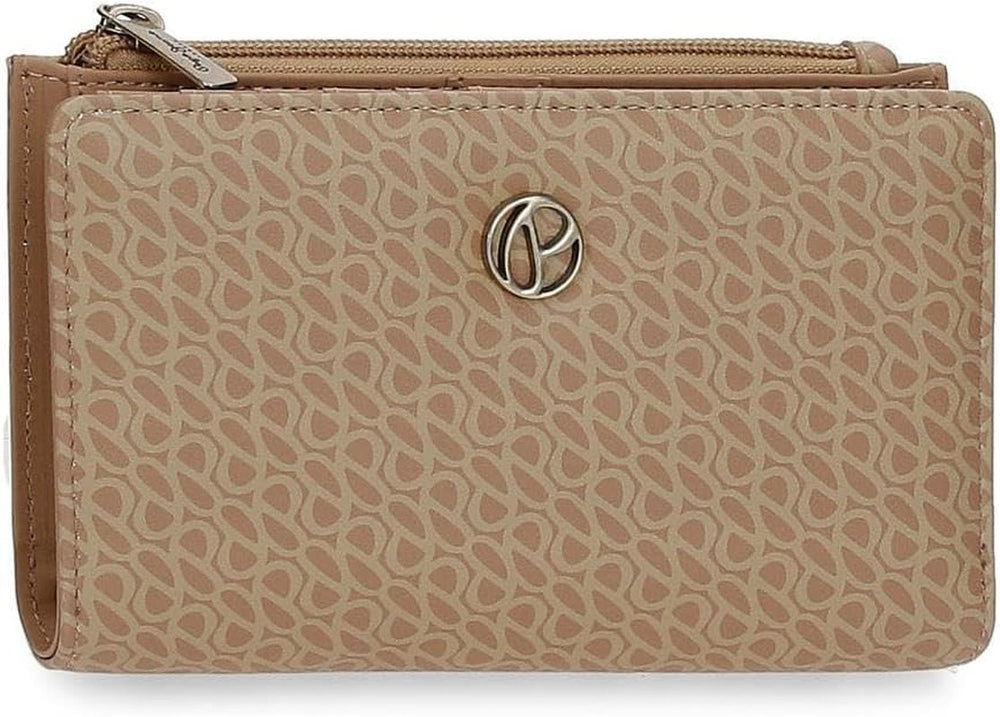 Pepe Jeans Megan Geantă de toaletă negru 17x9x2 cm Faux piele, negru, Talla única, Geantă de toaletă Portofel Femei Naty Shop Cămilă Carcasă