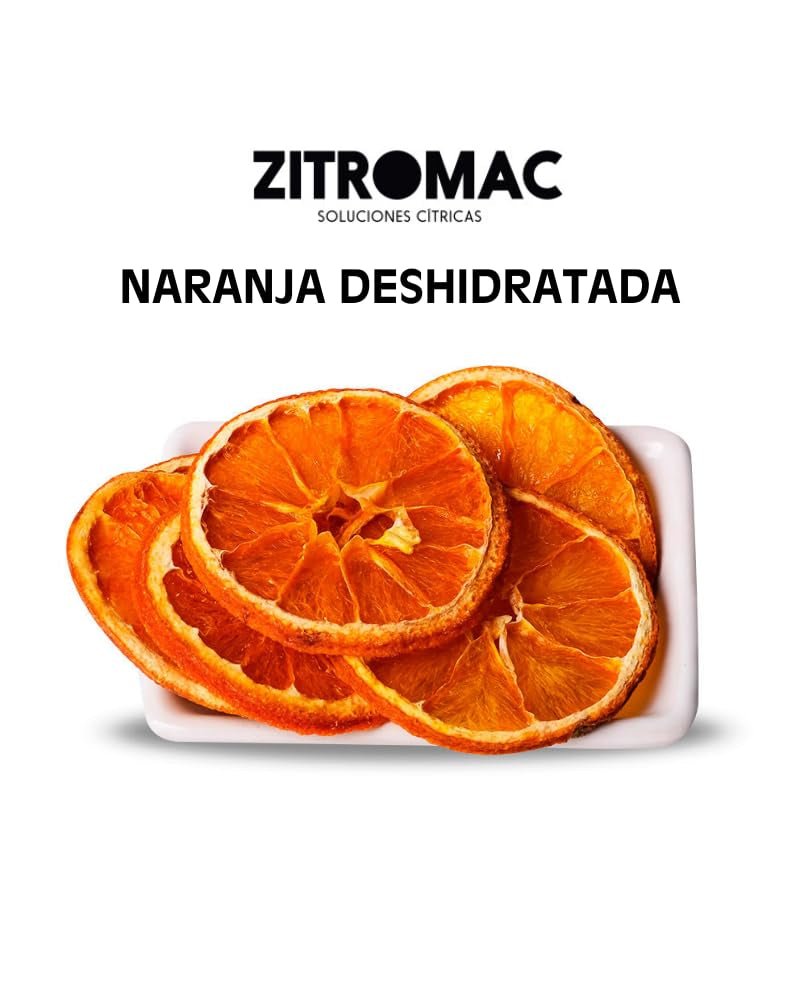 Portocale uscate pentru cocktailuri - Fructe uscate fără zahăr pentru cocktailuri, decorațiuni, dulciuri, Crăciun, băuturi, 100% naturale Felii de portocale uscate fără aditivi (45g) Produse deshidratate Naty Shop