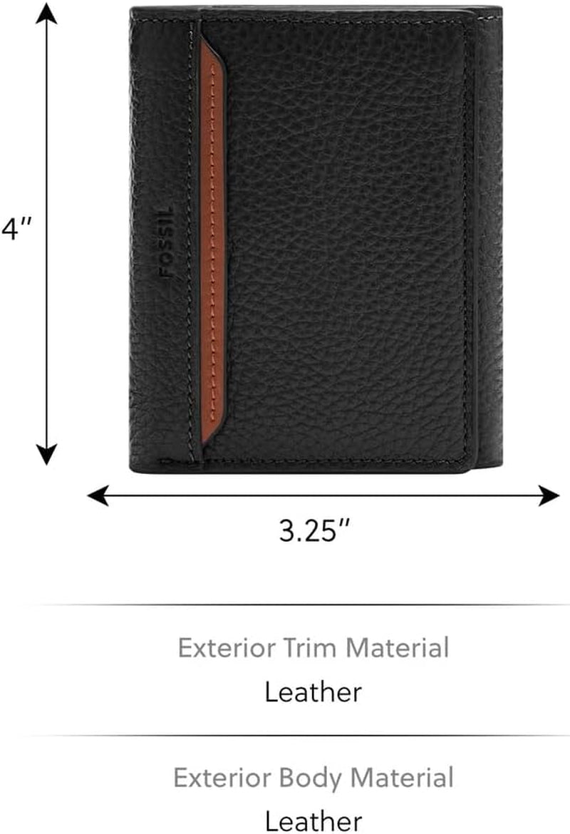 Portofel Fossil Huntington Tri-Fold pentru bărbați Portofel Barbati Naty Shop