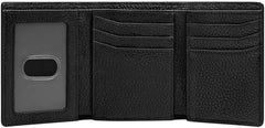 Portofel Fossil Huntington Tri-Fold pentru bărbați Portofel Barbati Naty Shop