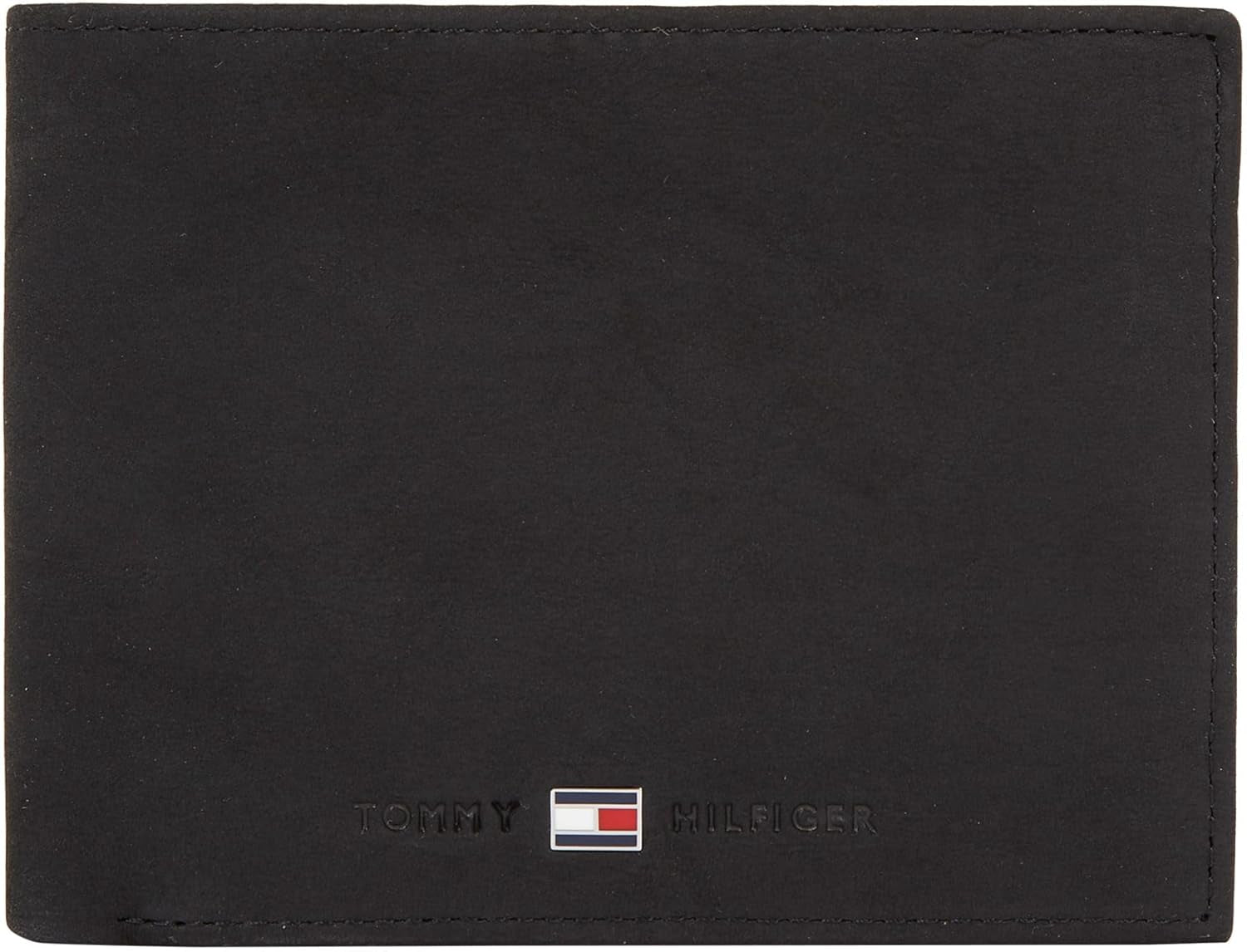 Portofel pentru bărbați Tommy Hilfiger Johnson cu buzunar pentru monede Portofel Barbati Naty Shop Negru