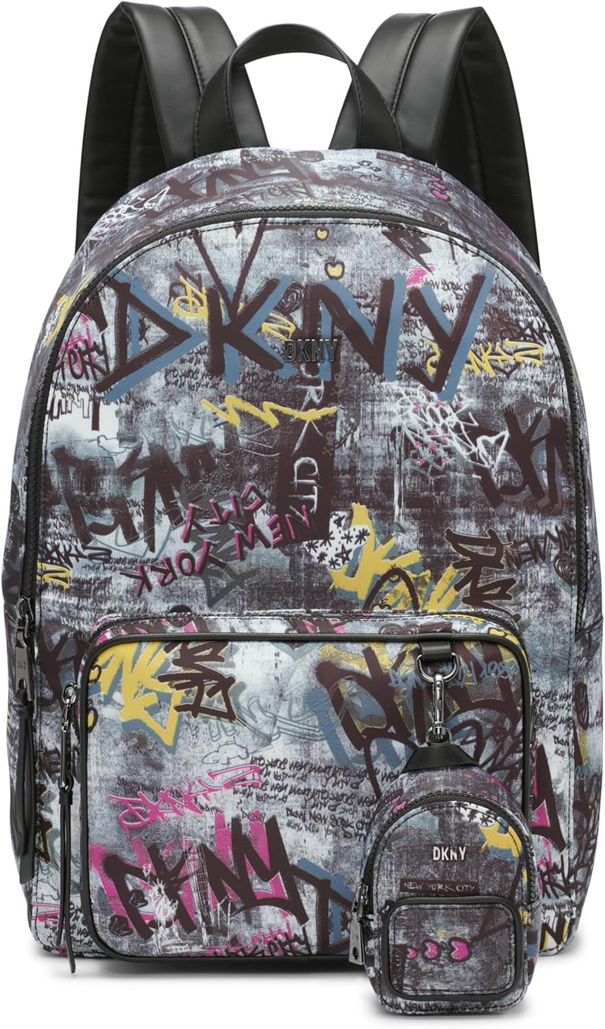 Rucsac pentru femei DKNY Everyday Genti Femei Naty Shop Negru Multi