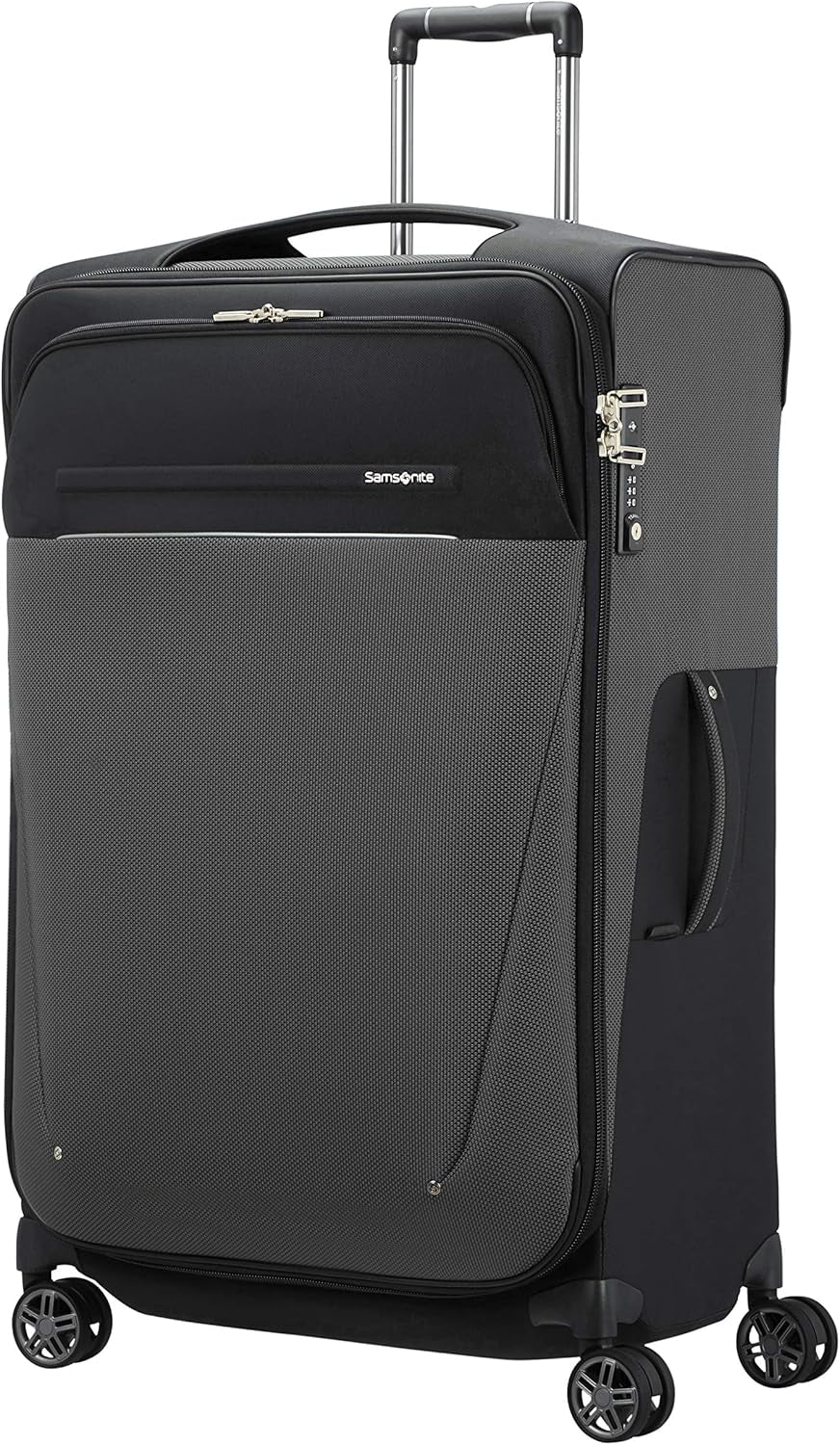 SAMSONITE B-Lite Icon - Spinner 71/26 expandabil 83L, 2.6 KG, albastru închis Bagaje și echipament de călătorie Naty Shop Negru (negru) Xl (78 Cm - 117,5 L)