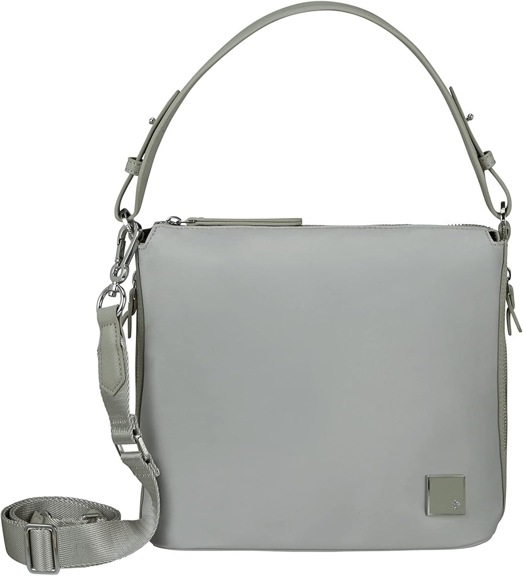 Samsonite Essentially Karissa - Geantă de voiaj S, 27 cm, gri (Dove Grey) Genti Femei Naty Shop