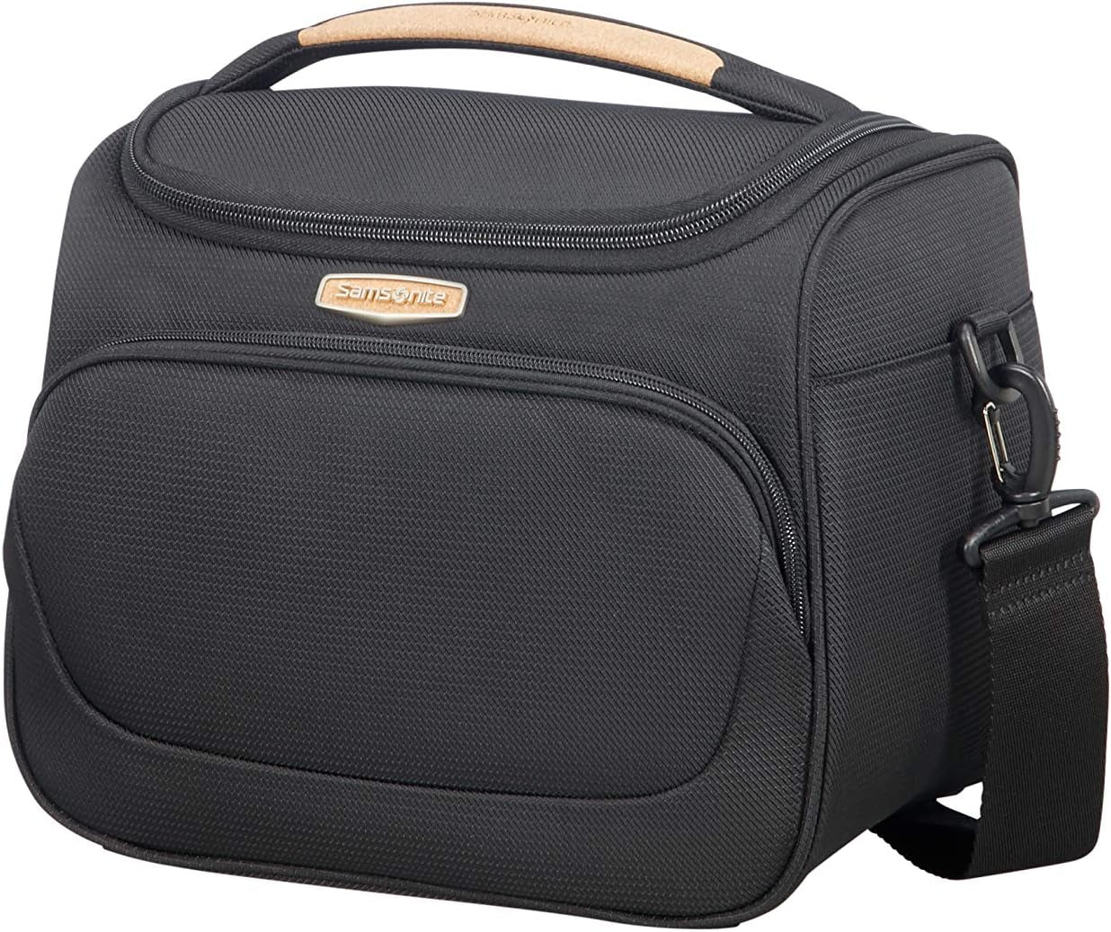 Samsonite Spark SNG ECO - Geantă cosmetică, 30 cm, 7 l, negru (Eco Black) Bagaje și echipament de călătorie Naty Shop Eco-negru Caz de frumusețe