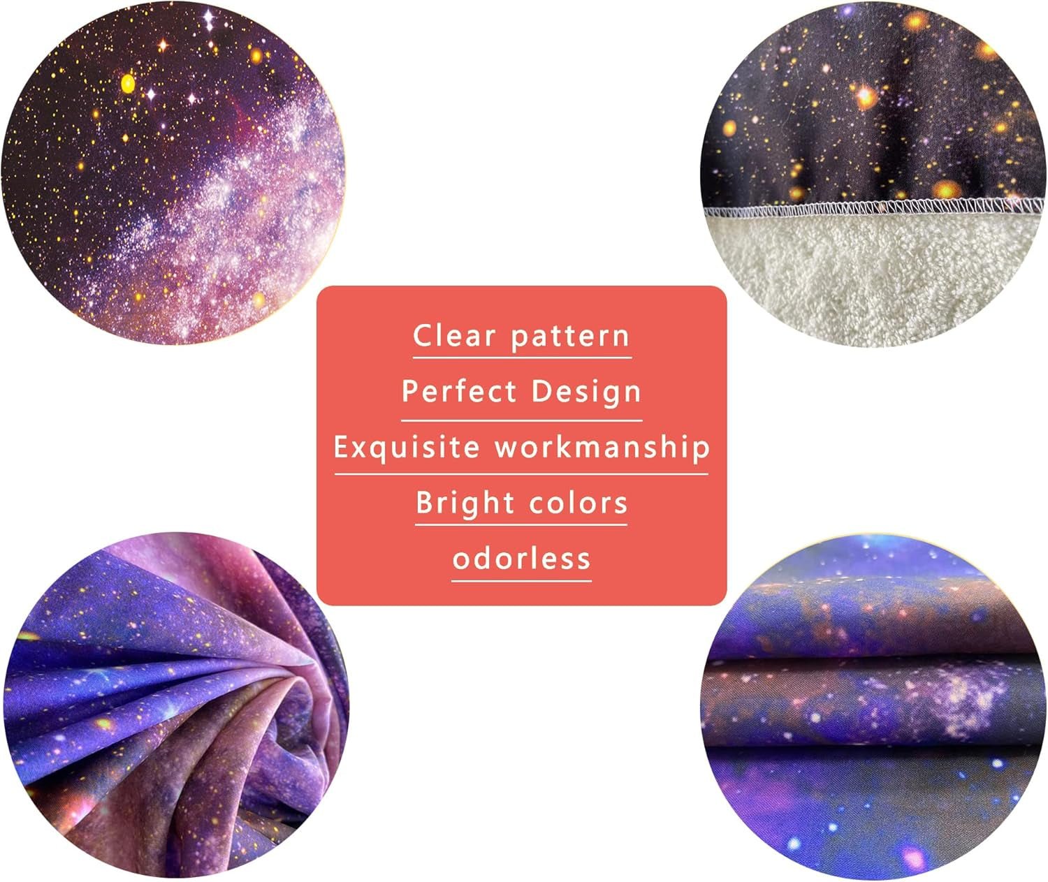 Tapiserie holavida galaxie fluorescent cer instelat abstract estetic Casa - Accesorii si Decoratiuni Naty Shop