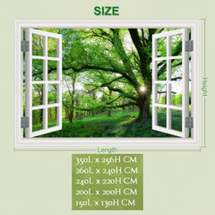 Tapiserie peisaj jungla xxl padure panza fereastra Casa - Accesorii si Decoratiuni Naty Shop