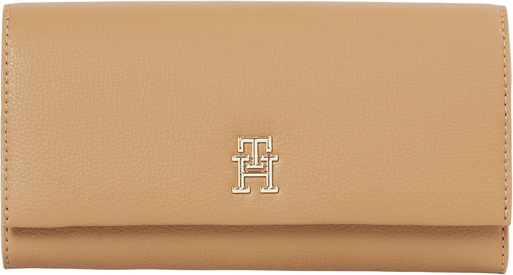 Tommy Hilfiger Aw0aw17267 Femeie Portofel Femei Naty Shop Kaki (pânză Safari) Os