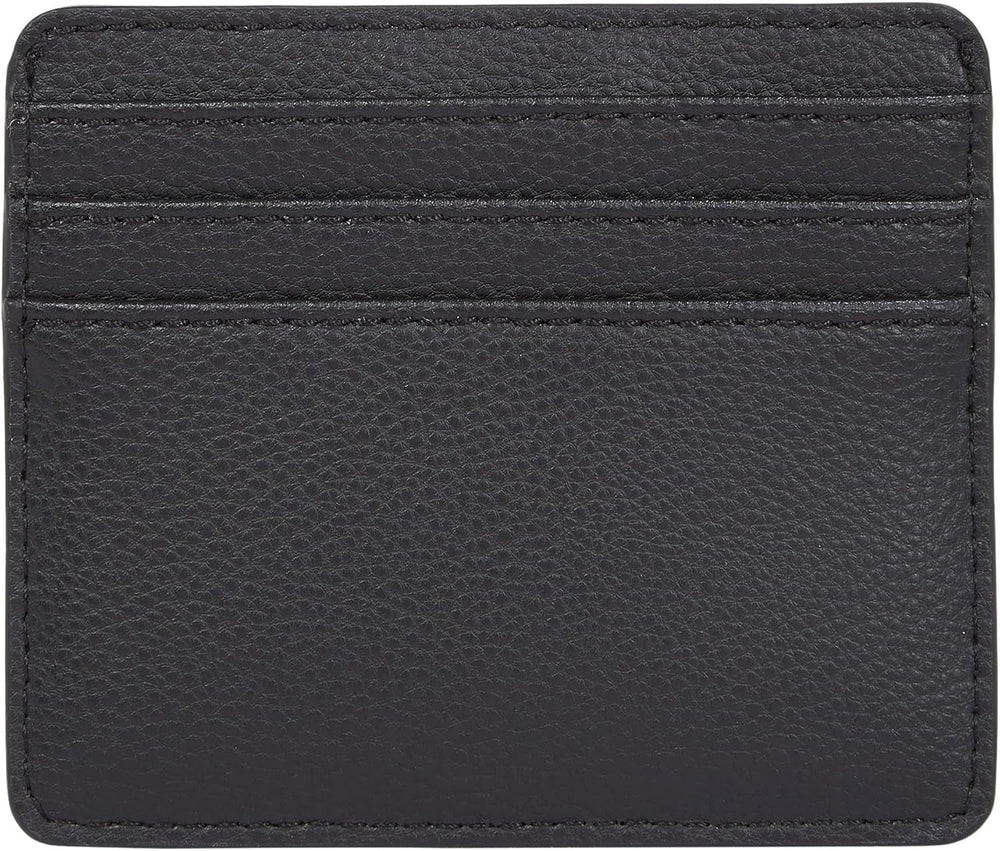 Tommy Hilfiger ladies card holder Soft Logotape Small, negru, o mărime Portofel Femei Naty Shop