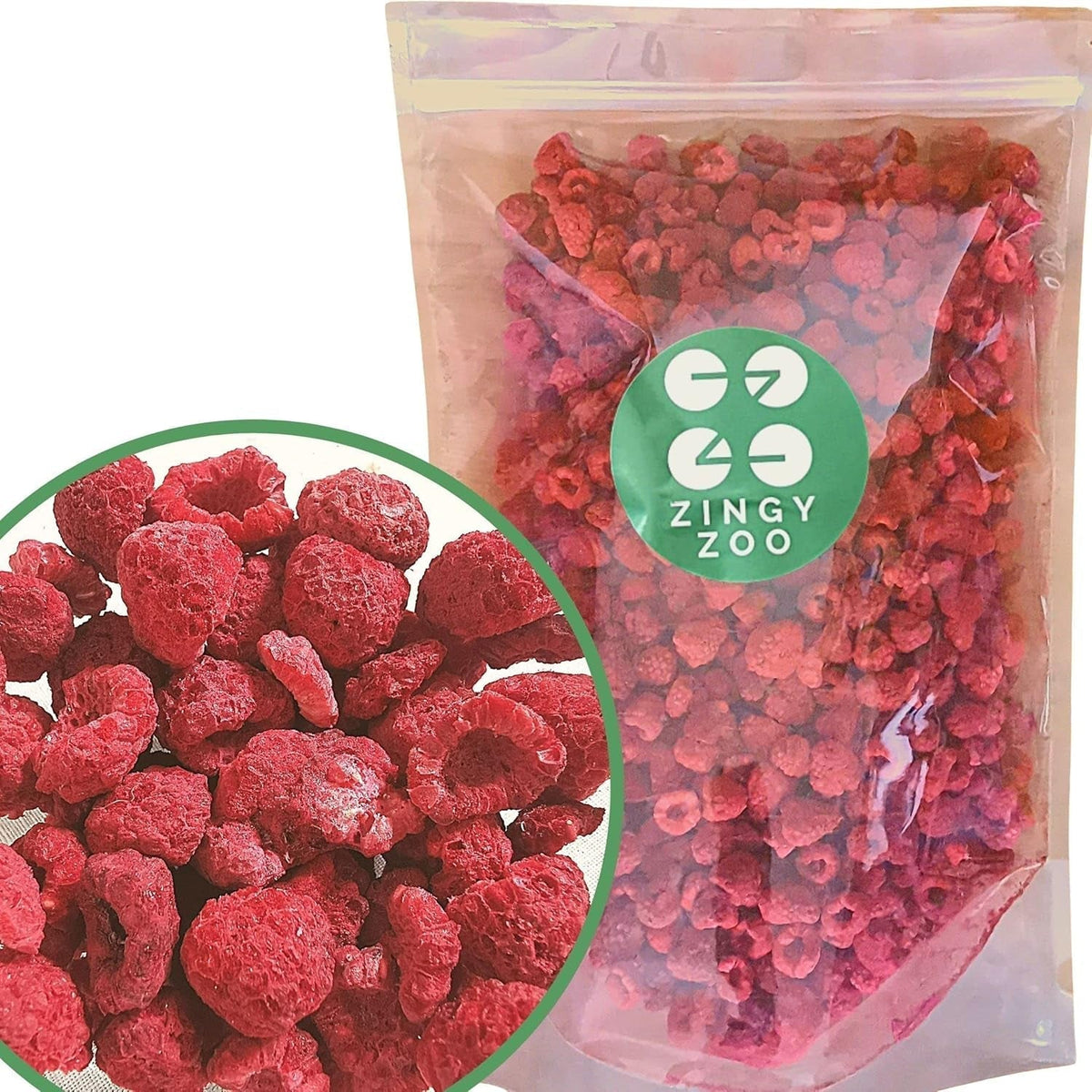 Zmeură liofilizată | fructe liofilizate | fructe liofilizate | fructe liofilizate | zmeură liofilizată | zmeură liofilizată | ZingyZoo (90g) Produse deshidratate Naty Shop 500G